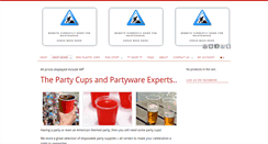 Desktop Screenshot of americanpartycups.com